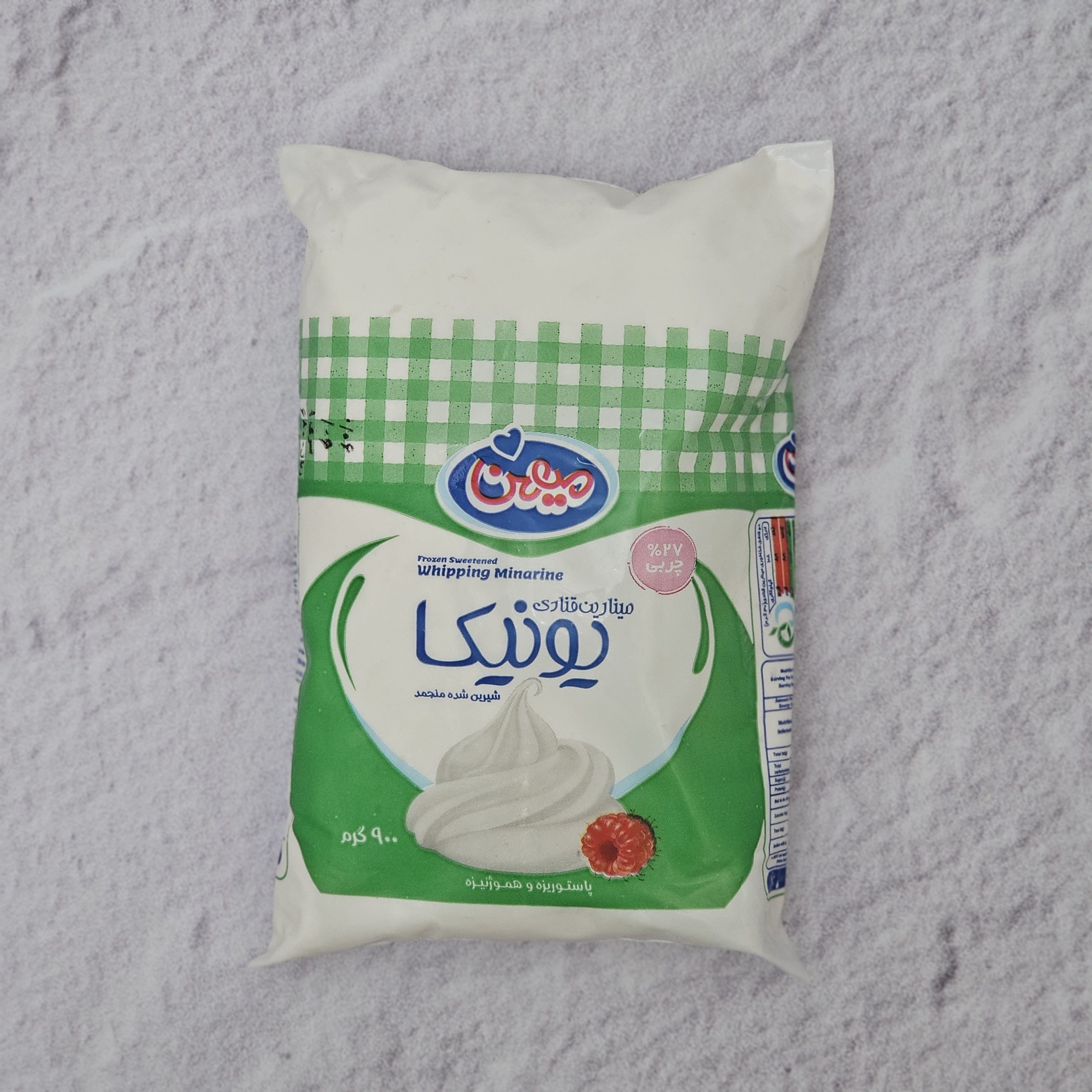 khame mihan sabz unika 1 kiloie خامه قنادی یونیکا سبز ۹۰۰ گرمی میهن