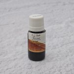 رنگ خوراکی قطره‌ای قهوه‌ای خط زرد